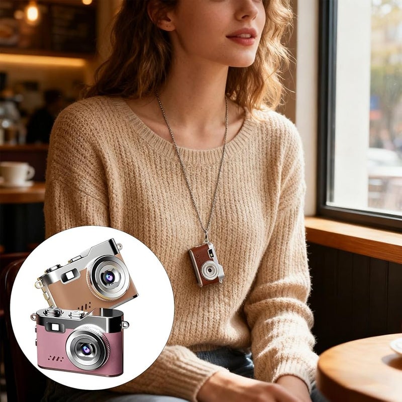 16G Pocket Camera with LCD Display Lightweight Portable for Outdoor Social Media Content Creation - Image 2